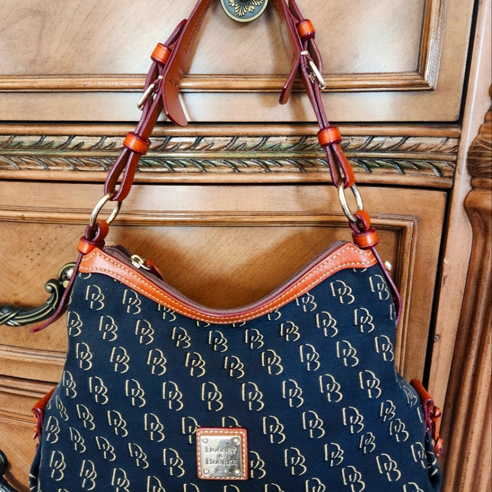 Dooney & Bourke Black and Brown Women's Bag